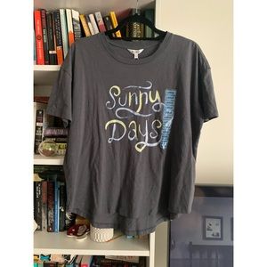 Wildfox Graphic Relaxed Teeshirt NWT
